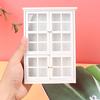 1:12 Dollhouse Miniature White Wood Cupboard Shelf Furniture Model