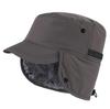 Cone Tail Unisex Earmuff Cap for Cold Work Dark Gray Men, Winter, Outdoor, Weather, Cycling, Warm, Waterproof, Cap,