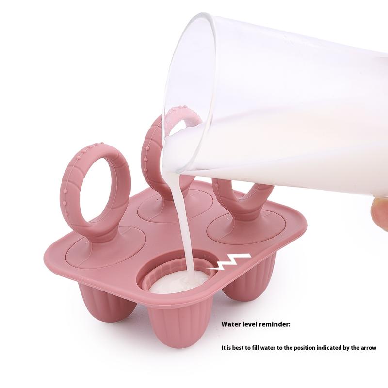 Silicone Ice Cream Breastmilk Popsicle Molds Diy Homemade Ice Cream Mold Kitchen Gadgets