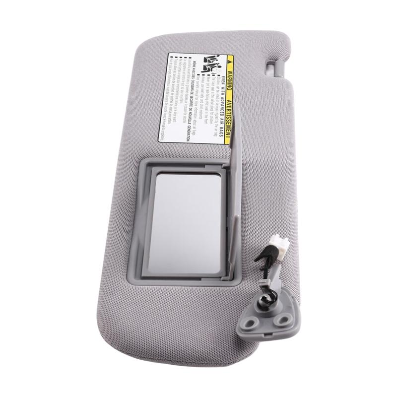 For Hyundai SONATA 2006-2010 Car ide Sun Visor Gray Cloth 1SET- Part Numbers 852013K010QS 85K000QS
