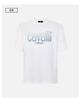 Men's Bright Color Letter T-shirt