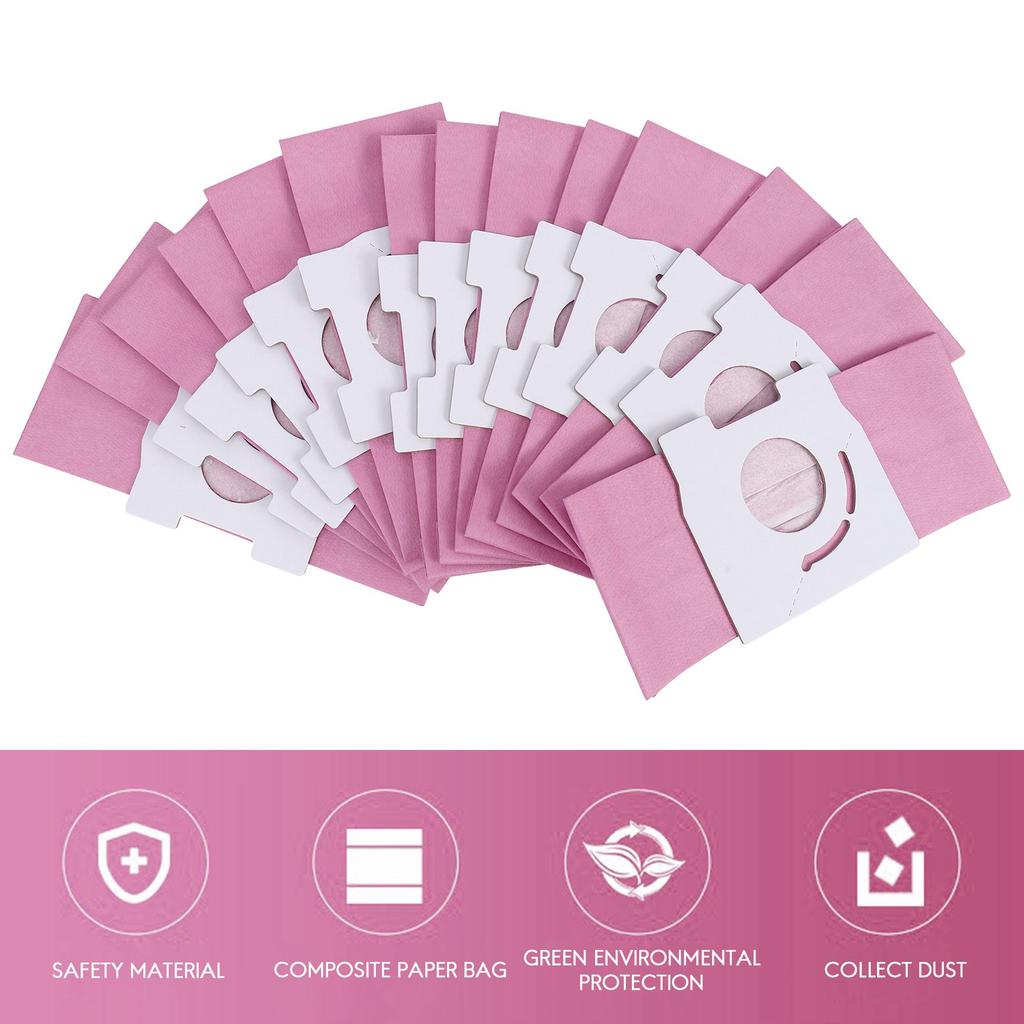 15Pcs Vacuum Cleaner Bag Dust Bag C-13 Replacement for Panasonic MC-CA291 MC-CA591 MC-3920 MC-3300 Vacuum Cleaner Parts