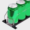Beverage Push Rack Can Dispenser for Refrigerators with Simple Structure for Easy Installation and Smooth Drink Dispensing