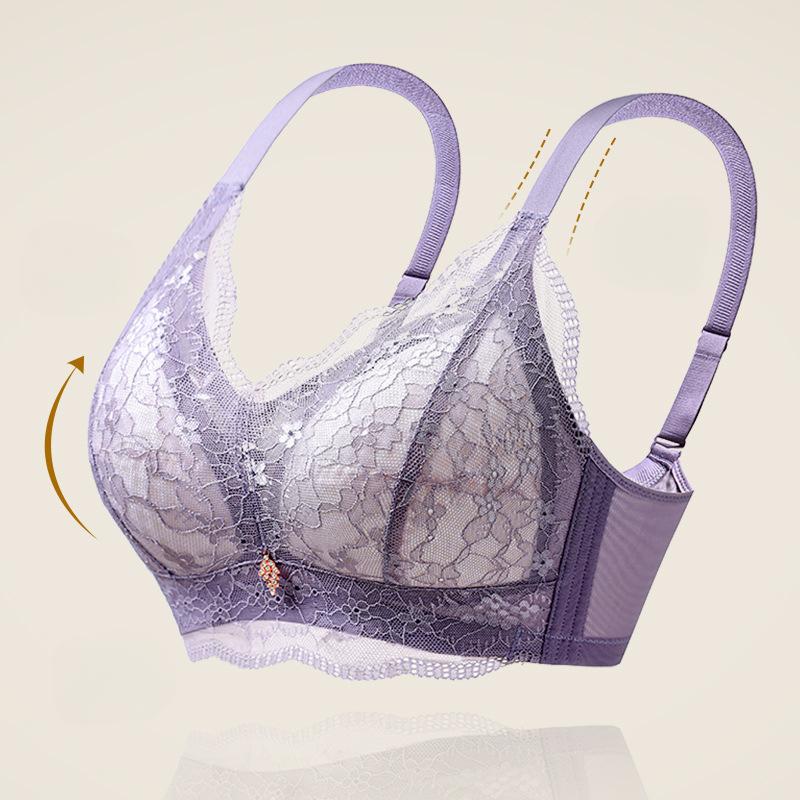 Damen BH Dünn Atmungsaktiv Vollschale Übergröße Dessous Sammel-BH Still-BH Push-up-BH