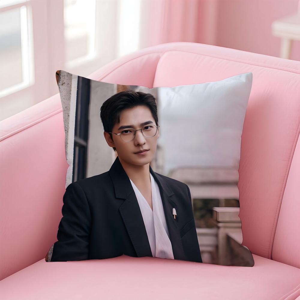 actor handsome YYang Yang Cushion Cover Pillow Case Soft Skin Friendly Fabric  Concealed Zipper
