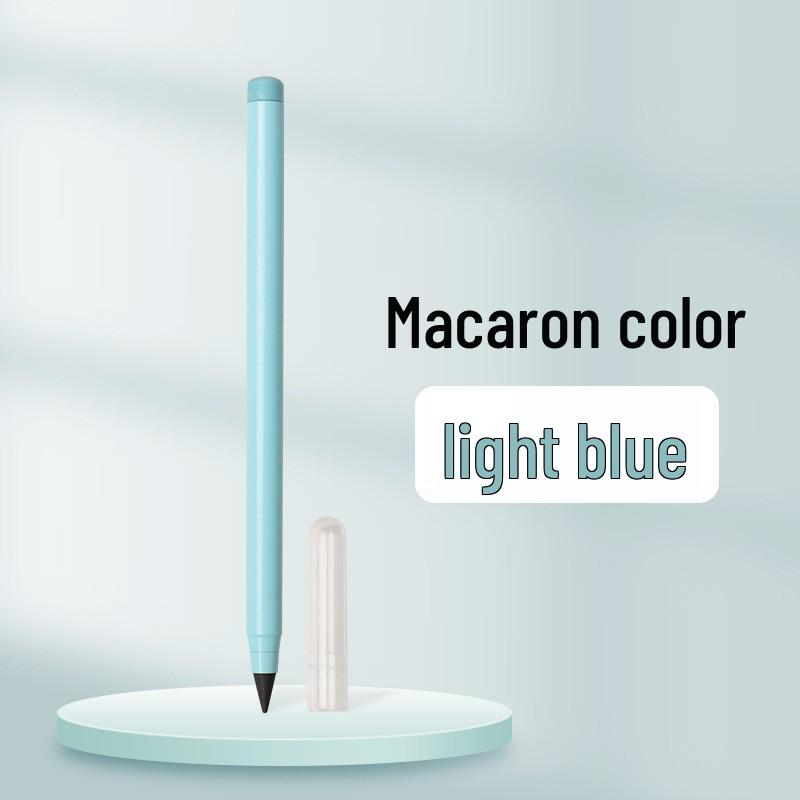 Black Tech Eternal Pencil: No Sharpening, No Ink, Break-Resistant Lead, Posture-Correcting Drawing Tool