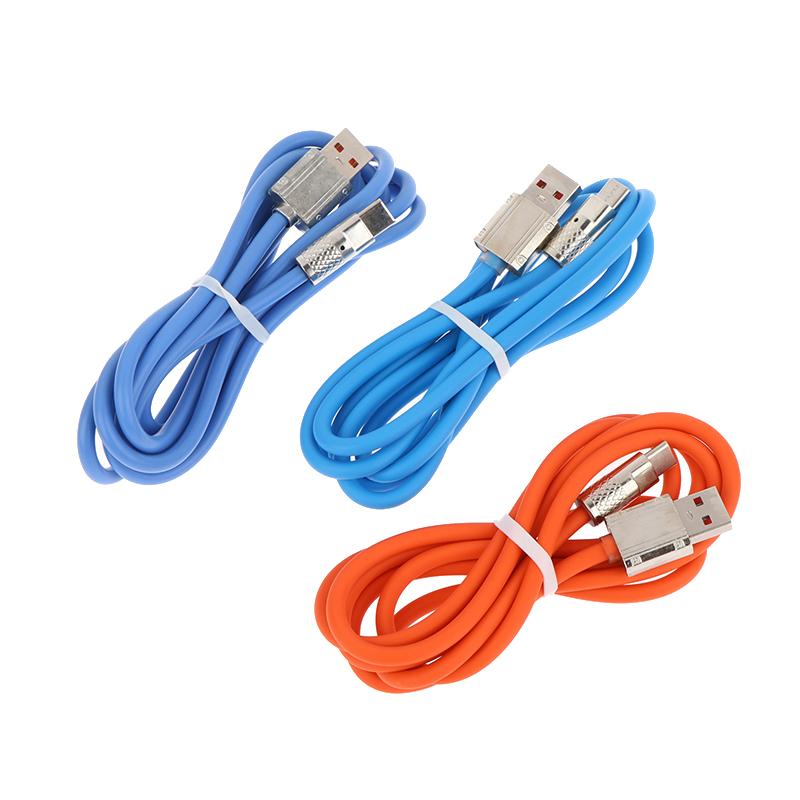 120W 6A Schnellladekabel USB C Ladekabel Multifunktionales Schnellladekabel für Mobiltelefon