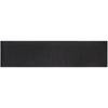Excovip Bar Mat, Stylish, Draining, Kitchen, Soft, Durable, Scratch-Resistant, Washable, Non-Slip, PVC, 60x15 Cm, Black, 9016