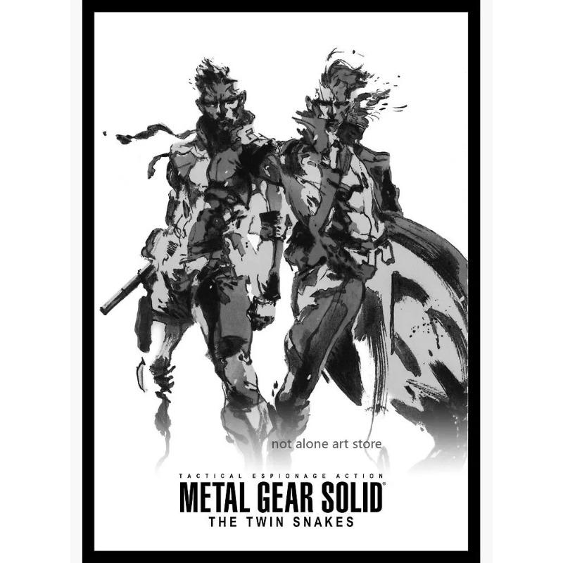 Poster Art Seria Metal Gear Solid - Print pe Pânză Decor de Perete pentru Entuziaștii Jocurilor