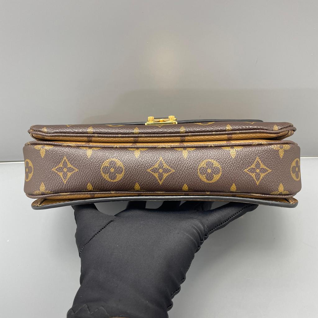 [Pre-Owned] Louis Vuitton Pochette Metis 'Brown Monogram Reverse Canvas' - Very Good #1SDUGIV