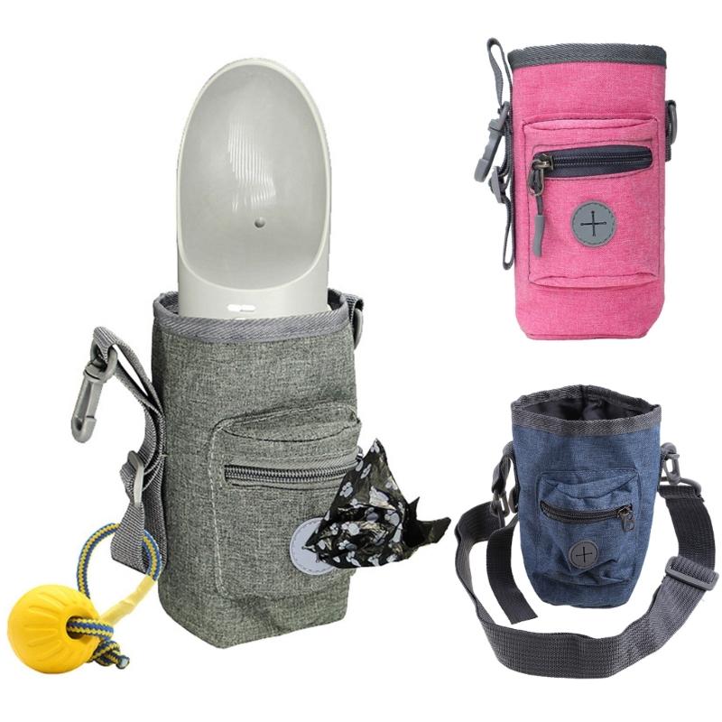 Portable Dog Training Treat Bag Puppy Snack Reward Dog Training Pouch Bag Waist Bag Dog Walking Snack Feed Pocket
