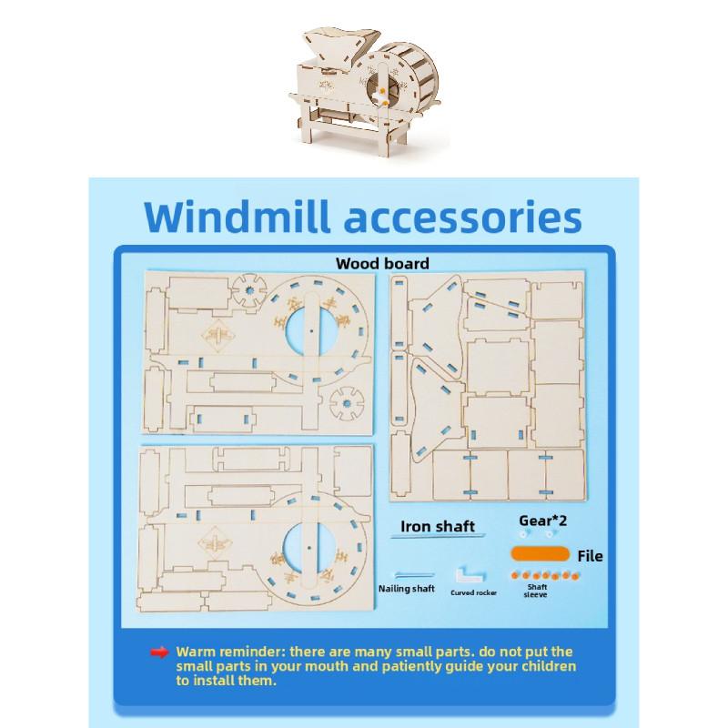 

Science Experiment Diy Wind Valley Machine Kit With Educational Physics Models For Students And Children