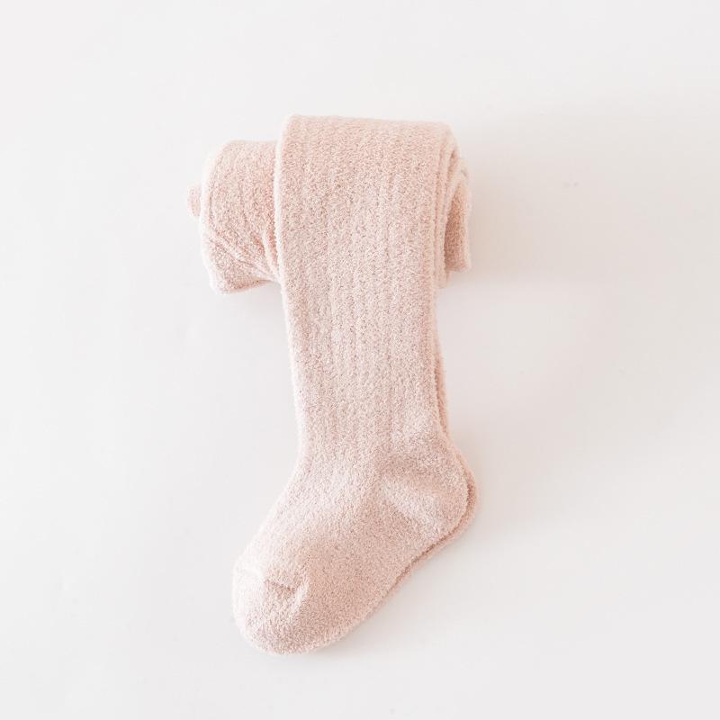 Herbst Winter Kleinkind Baby Mädchen Fleecefutter Streifen Leggings Plus Dicke Wärme Baumwolle Strumpfhose Kleinkind Kinder Warmhalten Strumpfhose