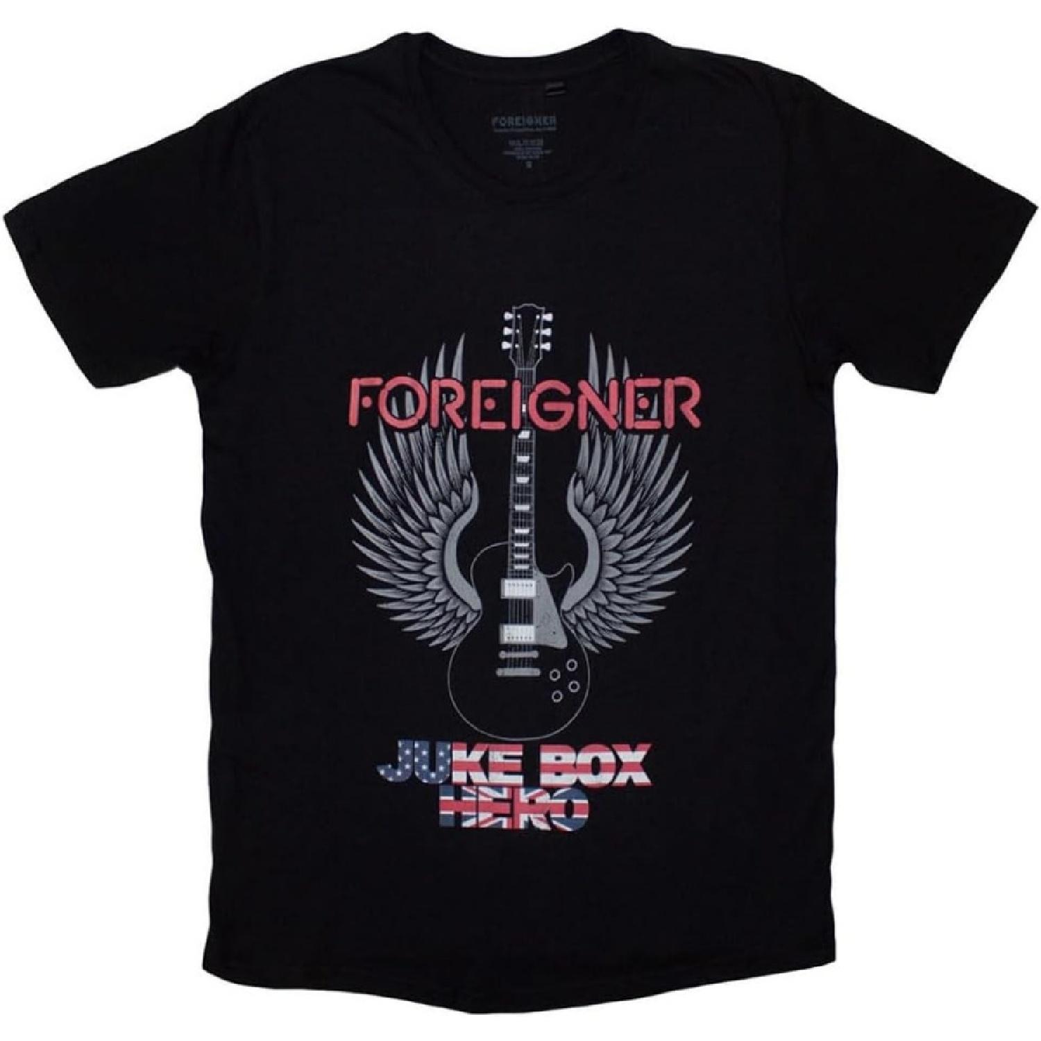 Foreigner Juke Box Hero T Shirt S