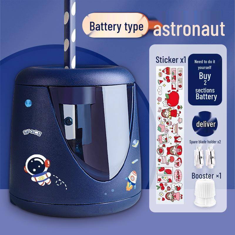 Electric Auto-Feed Pencil Sharpener for Kids and Students
