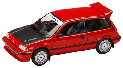 Honda Civic Late Street Racer Red 1/64 (AT) Version/JDM