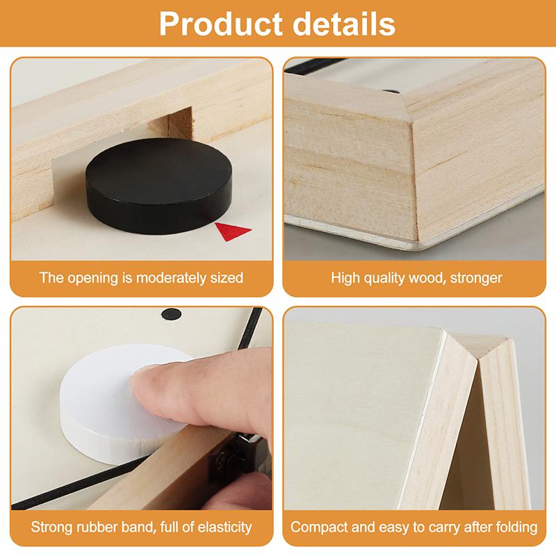 Foosball Winner Games Table Hockey Catapult Chess Parent-child Fast Sling Puck Board Party Toys For Children Adults Or Foldable