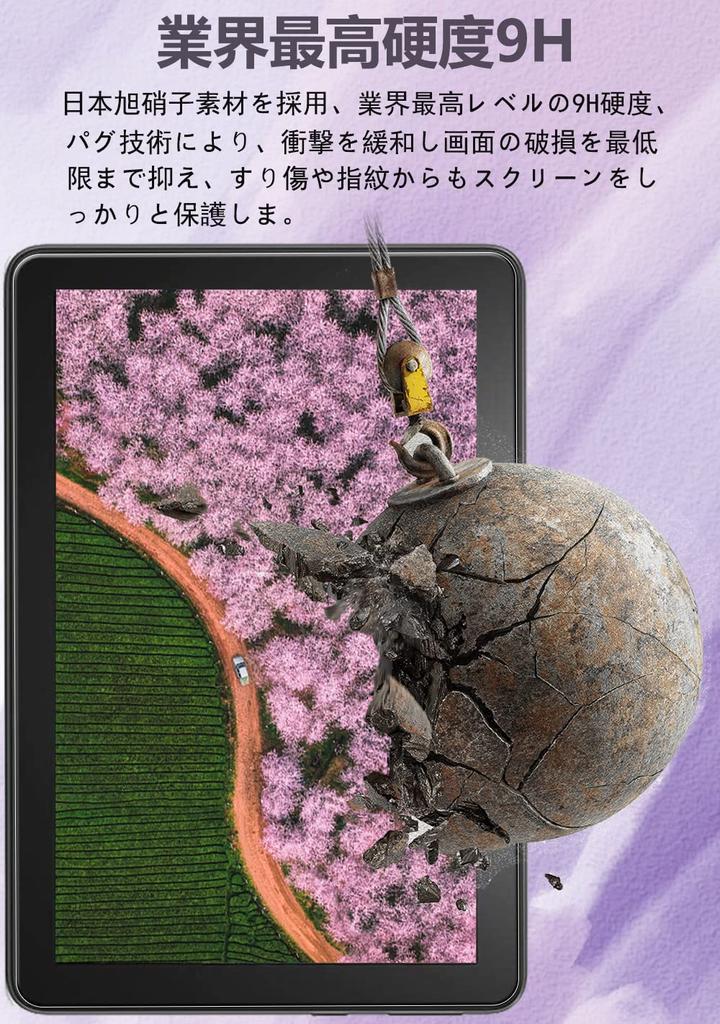 Improved Tempered glass LCD protective film for Fire HD 8 Fire HD 8 Plus 12th generation released in 2022 Glass film for Fire HD 8 Fire HD 8 Plus 10th