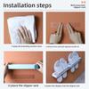 Bathroom Slippers Storage Rack, Wall-mounted Shoe Rack Without Drilling, Space-saving Storage, Bathroom Hook, Bathroom Storage