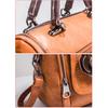 Women's Messenger Bag All-match Boston Bag Soft Leather Women's Bag Fashion Flower Handbag Bag