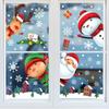 Christmas Reindeer & Snowman Self-Adhesive Wall & Window Sticker