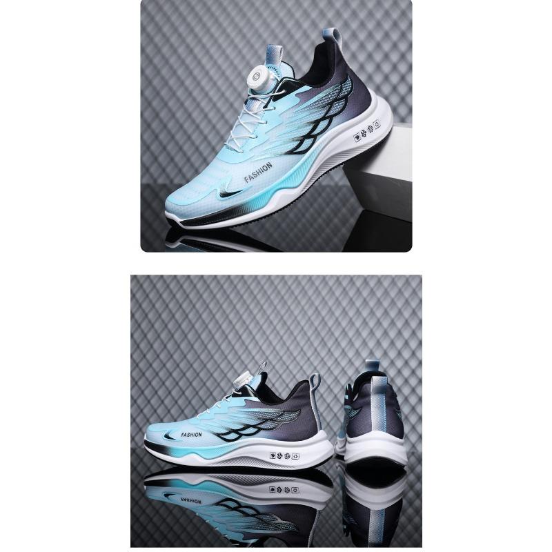 Big Size Men Breathable Mesh Rotating Buckle Sports Casual Fashion Sneakers