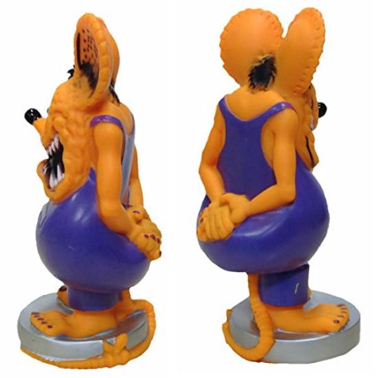 FUNKO Wacky Wobbler Stinky FINK Rat Fink (Orange) Rat Fink Bobbing Head Bobbing Doll Figure Rat Fink RF Goods