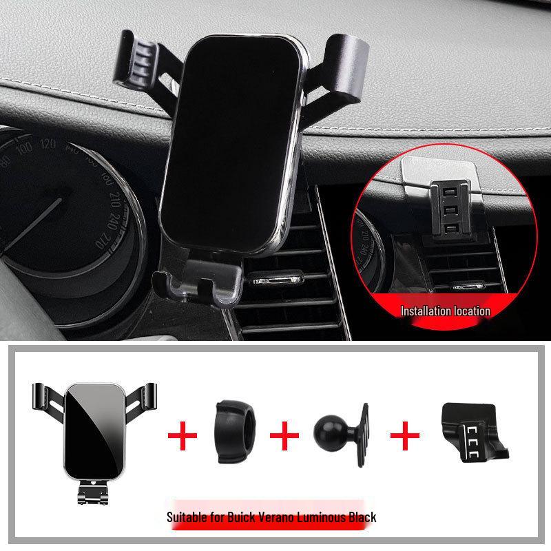 Compatible with 2015-2021 Buick Verano (excludes hatchback GS) car phone holder.