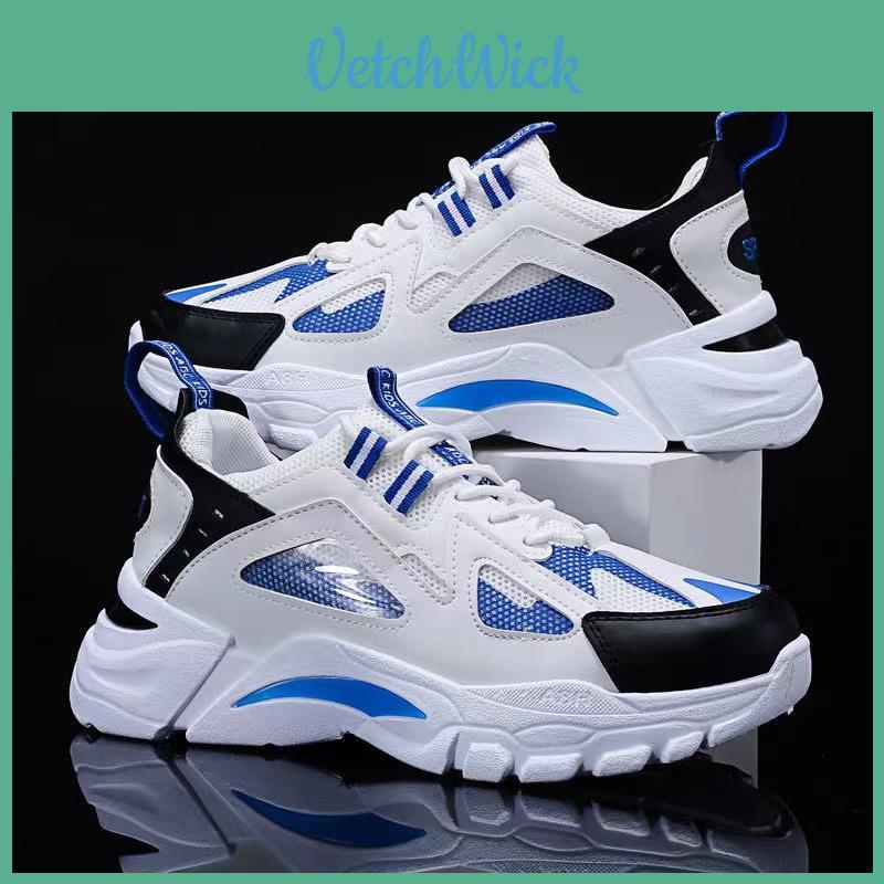 Men's Spring Breathable Thick-soled Increase Sports Dad Shoes Korean Trend Casual Shoes Sports Men's Autumn