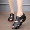 Fashion GKTINOO 2025 Summer Gladiator Rome Casual Sandals Women Shoes Sandalia Feminina Genuine Leather Wedge Heel Comfort Sandals