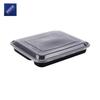 Square Four-Compartment Takeaway Meal Box with Lid