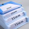 Thickened A4 Plastic Document Storage Box - File & Voucher Organizer