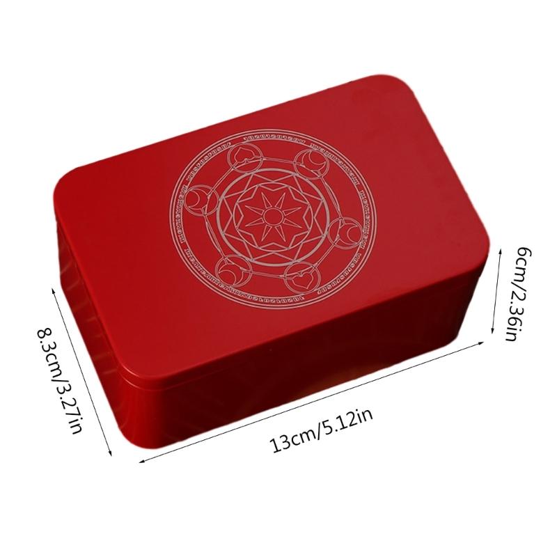 Gaming Card Box Playing Card Container Tarot Card Storage Case Packing Poker Box