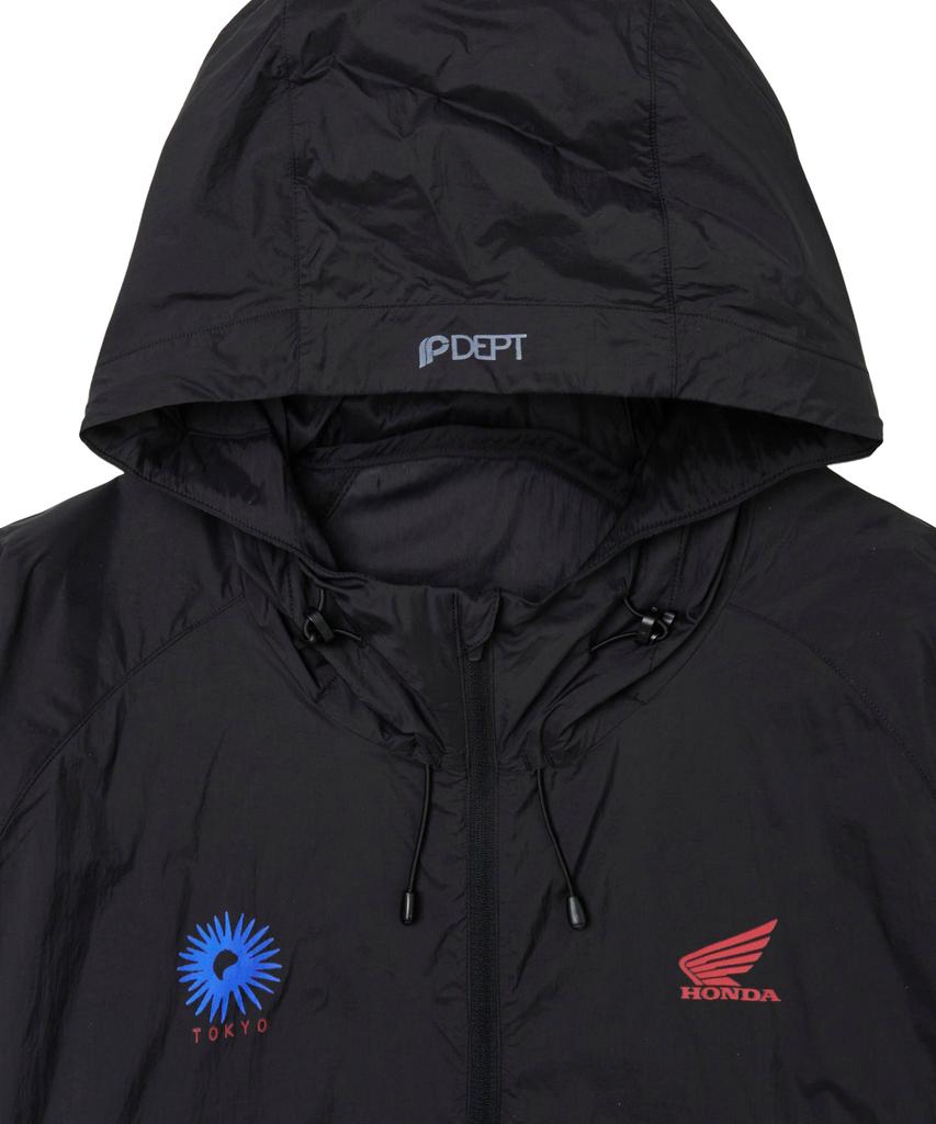 Phyps Motorcycle Tokyo Motorcycle Packable Anorak Black
