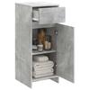 Maison Exclusive - Armoire de salle de bain Gris béton 35 x 36,5 x 85 cm
