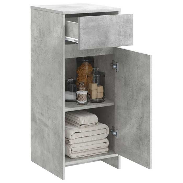 Maison Exclusive - Armoire de salle de bain Gris béton 35 x 36,5 x 85 cm