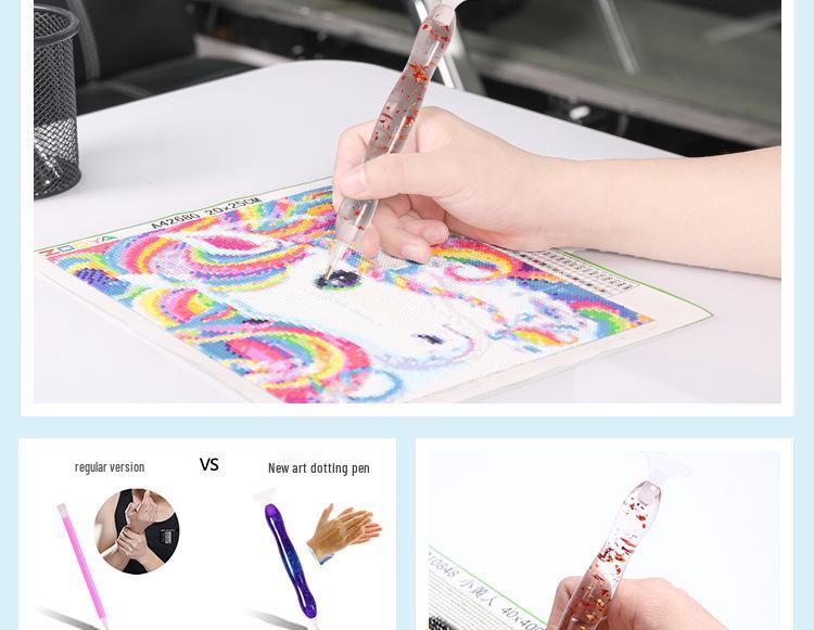 Dual-Head Resin Pen Set for 5D Diamond Painting - DIY Craft Tool