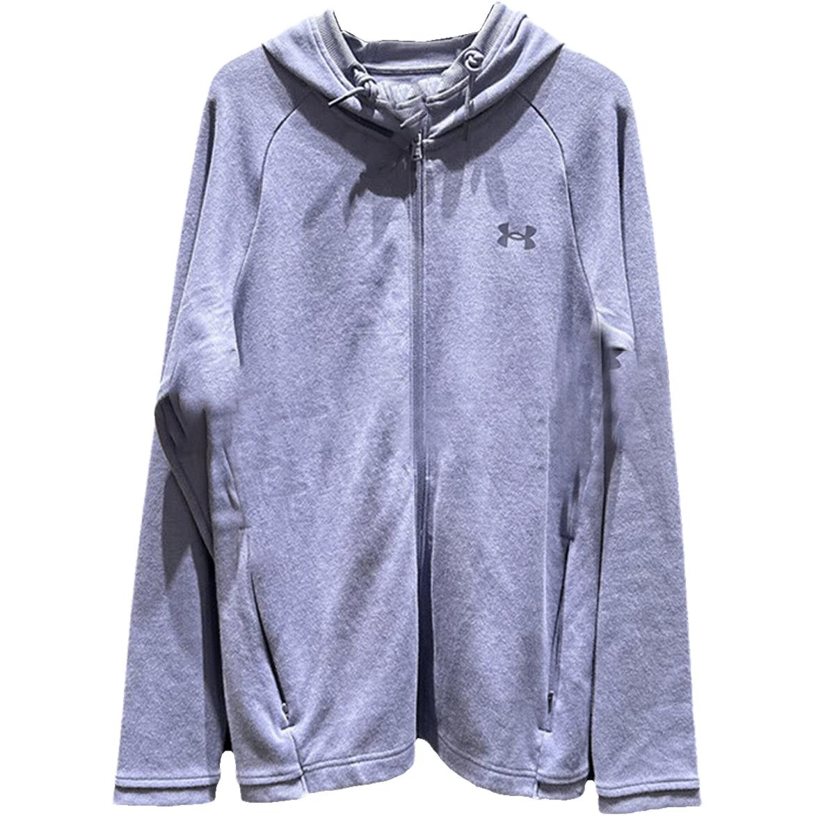 Under Armour Двусторонняя вязаная тренировочная куртка на молнии для мужчин куртки 1379659-767 L