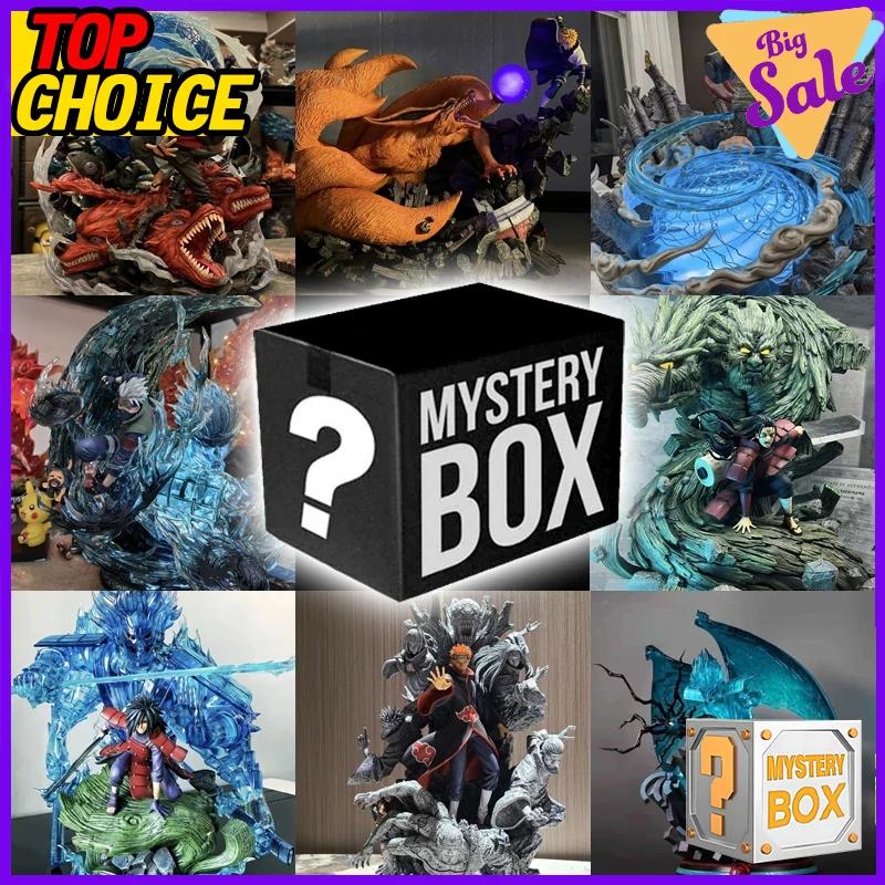 Naruto Anime Figure Blind Box 12 Pieces Mystery Box Set Random Character Uzumaki Naruto Sasuke Kakashi Action Figure Present