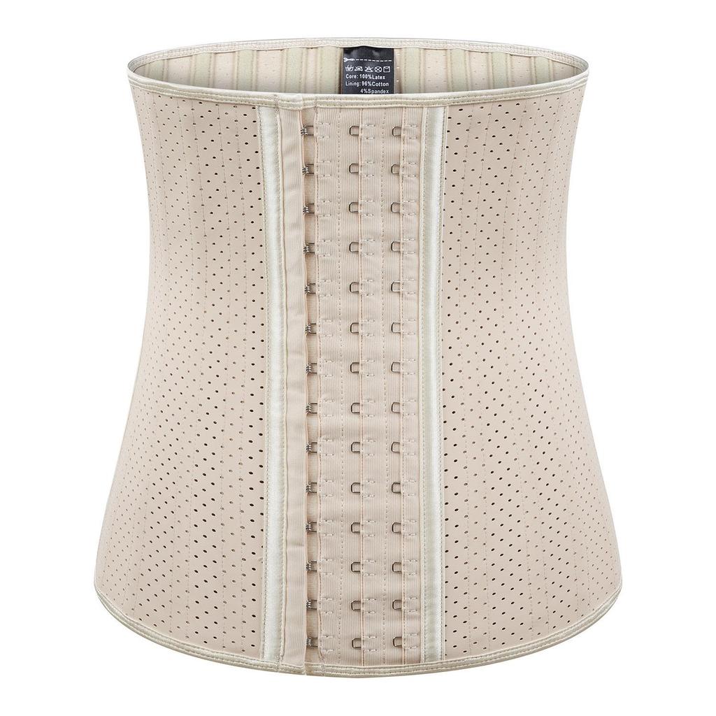 25 Steel Bones Waist Trainer with 9 Ventilation Holes for Tummy Control and Fitness