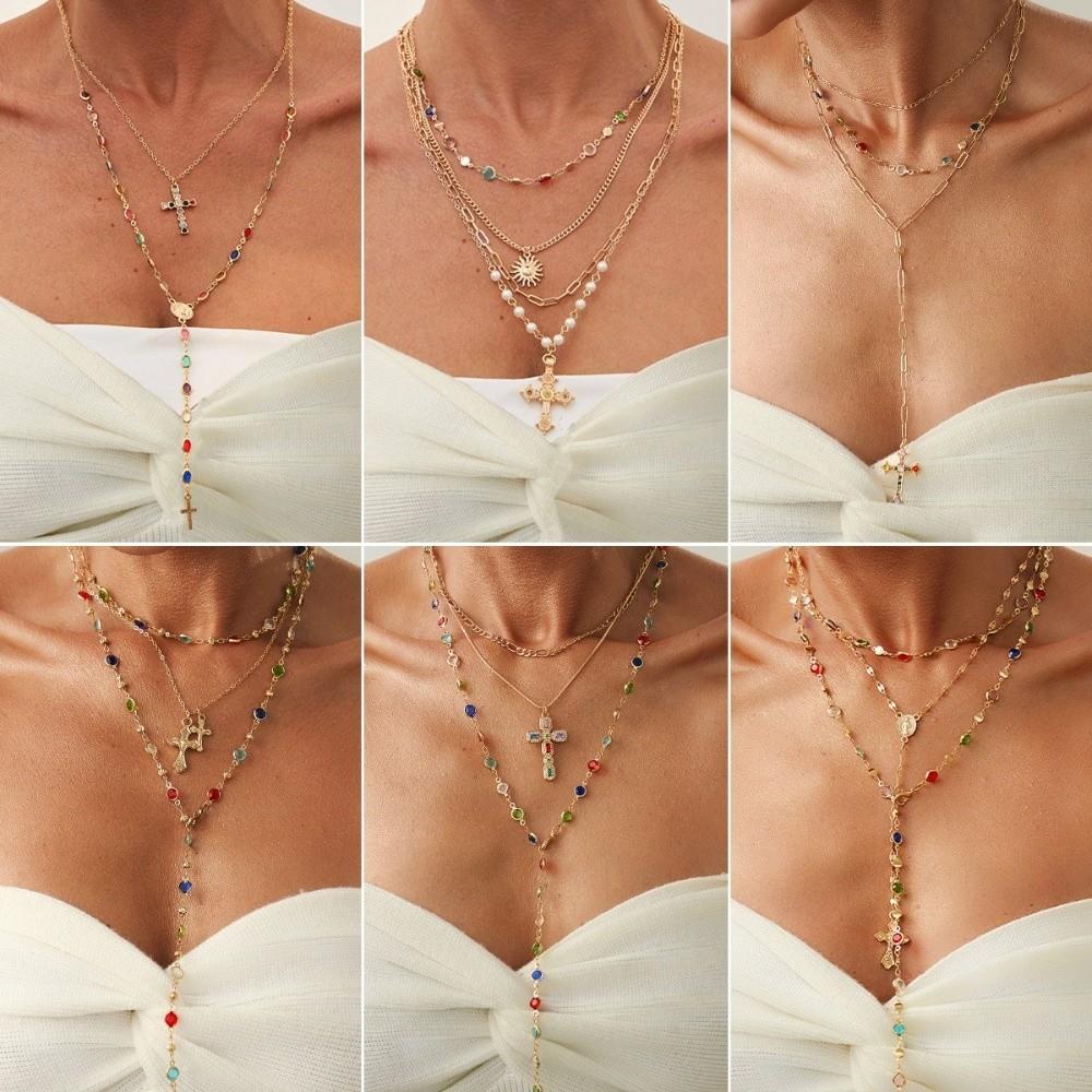 Tassel Long Chain Necklace Jewelry Choker Necklace Fashion Y-Shaped Necklace  Women