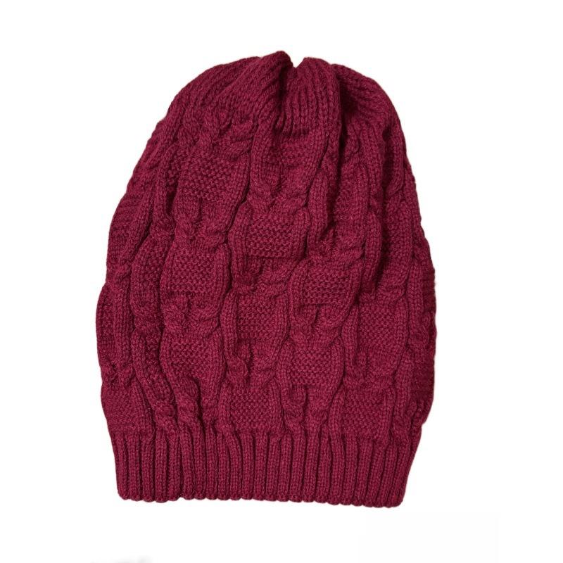 Women's Warm Knitted Beanie: Versatile, Ear Protection, Pullover, Stackable - Perfect for Autumn, Winter, and Postpartum Wear