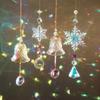 Premium Crystal Decor Lustrous Acrylic Hanging Ornaments for Christmas Elegant Tree Trimming and Festive Lighting