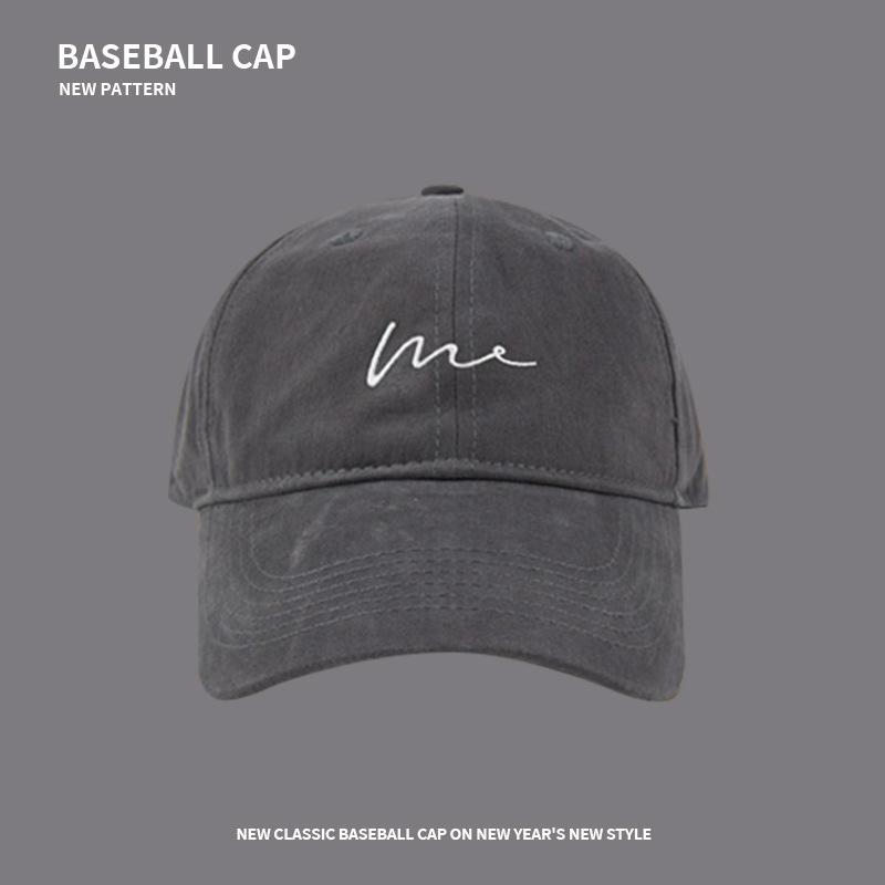 Hat Women's Big Head Circumference Baseball Cap Men's Trendy Niche Design Sense Versatile Sports Cap Show Small Face