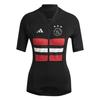 adidas Womens/Ladies Ajax Mock Neck Short-Sleeved Cycling Jersey