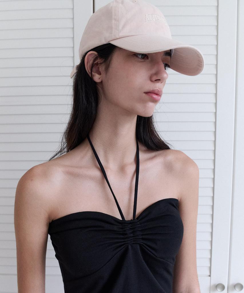 ANDNEEDS Tipo Logo Ball Cap (Pink)