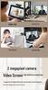 Deli 4K USB Camera with Integrated Microphone for Desktop & Laptop Live Streaming