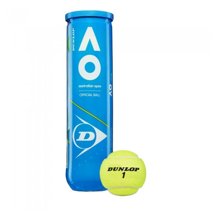 Dunlop Australian Open Tennis Balls (Pack of 4)