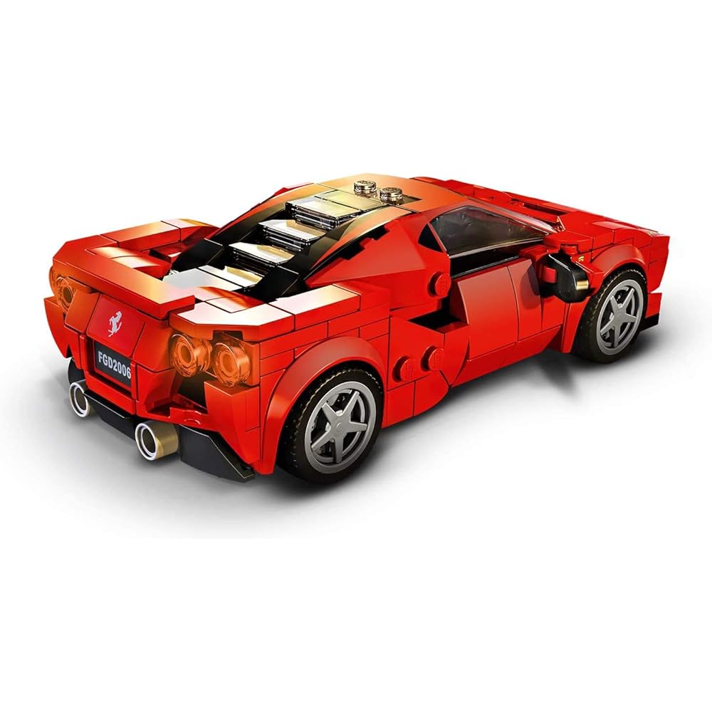 LEGO Speed Champions Ferrari F8 Tributo Building Set 76895, 275 Pieces, for Ages 7 and Up