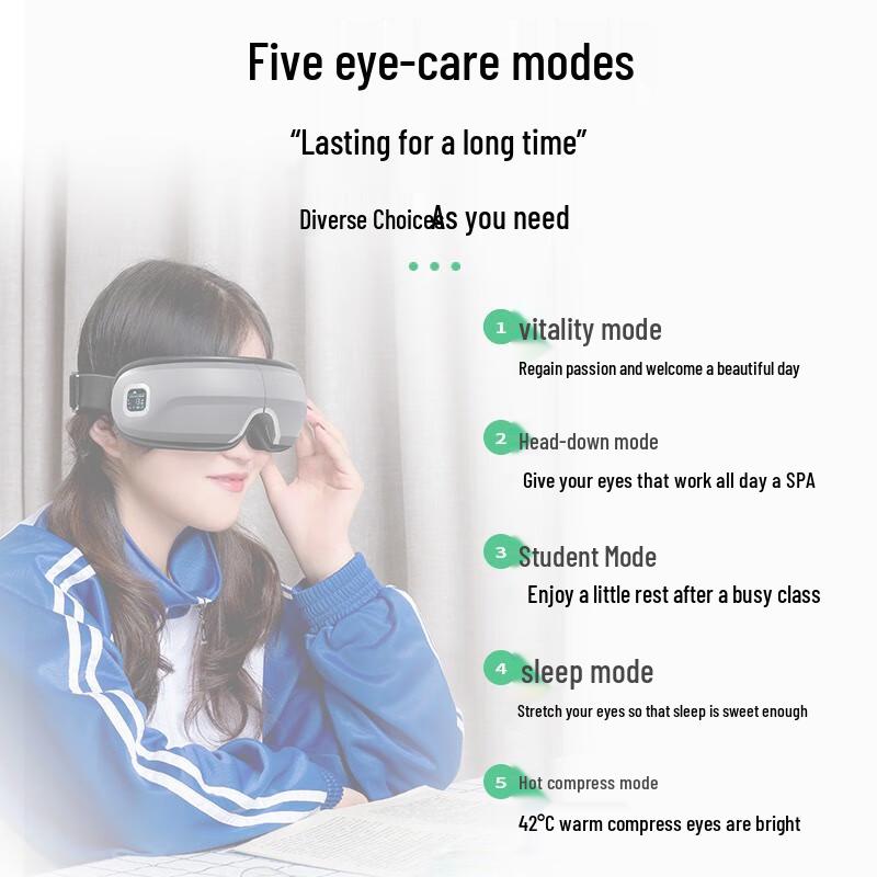 CLORIS Smart Eye Massager with Heat and Negative Ions